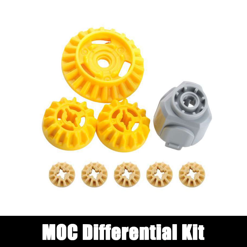 Lego Set Technic - Kit différentiel MOC 65414 69761 69762