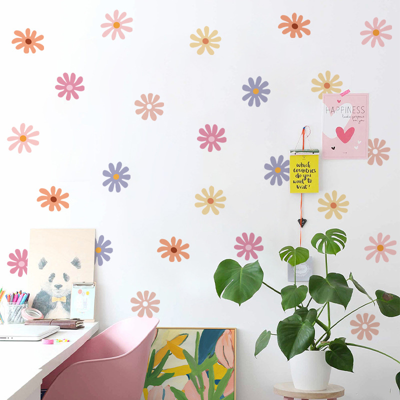 Autocollants muraux floraux ma - Baby Nursery Peel And Stick Wallpaper avis et prix