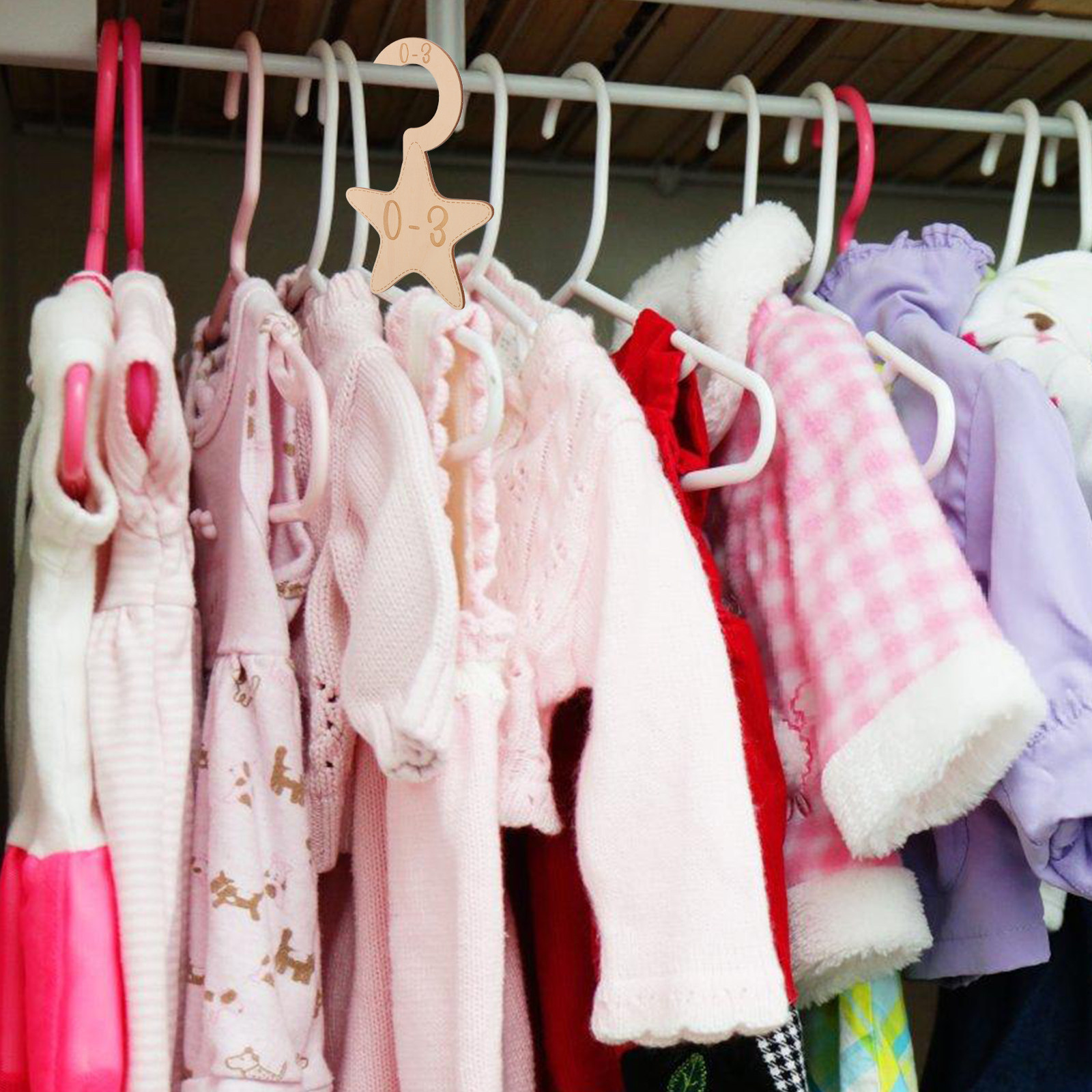 7 pièces de séparateurs de pla - Baby Nursery Wardrobe avis et prix