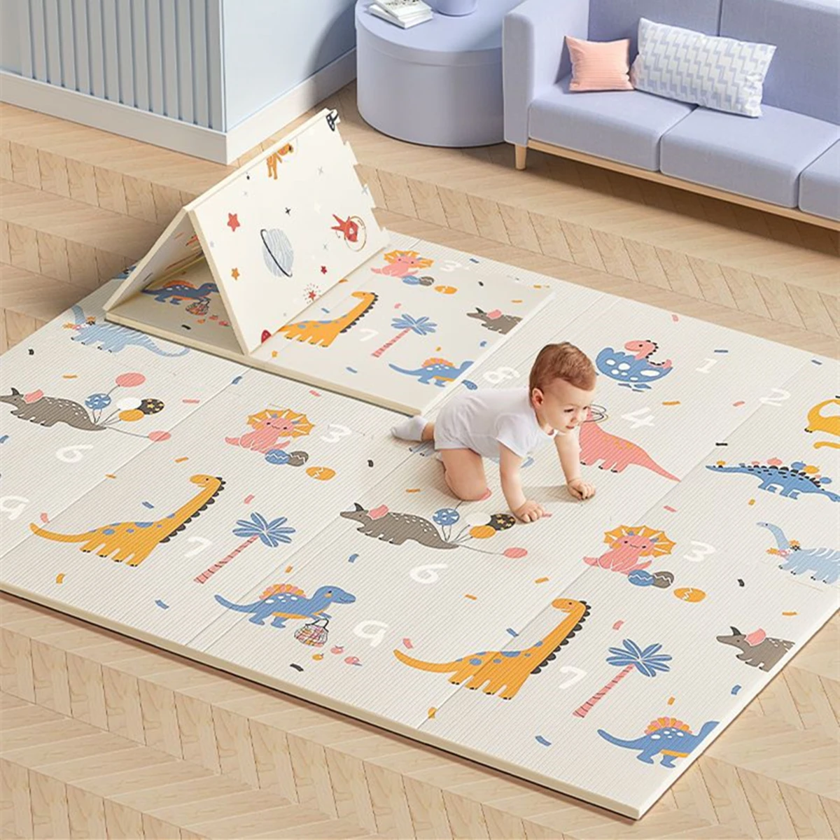 Tapis éducatif pliable non tox - Baby Nursery Mat avis et prix