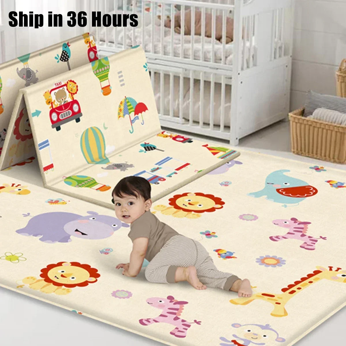 Tapis éducatif pliable non tox - Baby Nursery Mat avis et prix