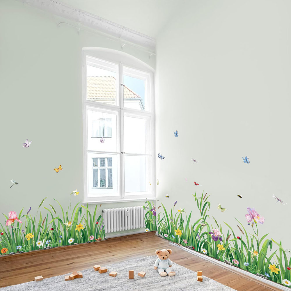 Autocollant mural Borader de f - Baby Nursery Green avis et prix