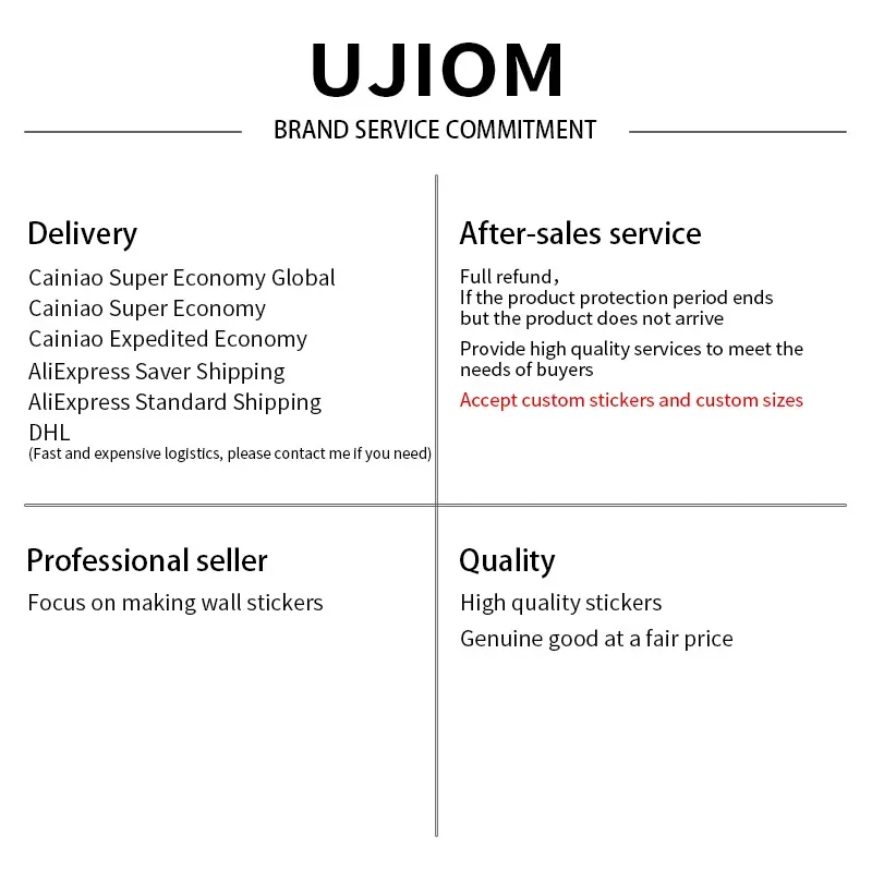 UJIOM 13cm X 10.7cm Autocollan - Baby Nursery Murals avis et prix