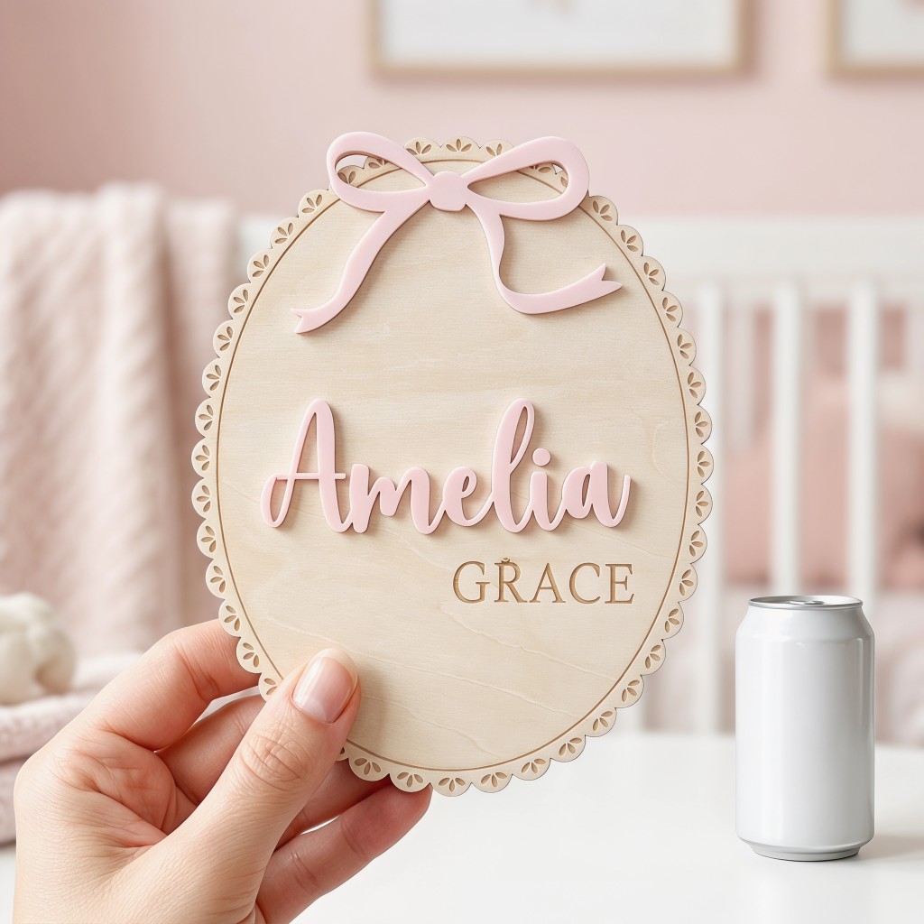 1 plaque nominative personnali - Baby Nursery Toy avis et prix