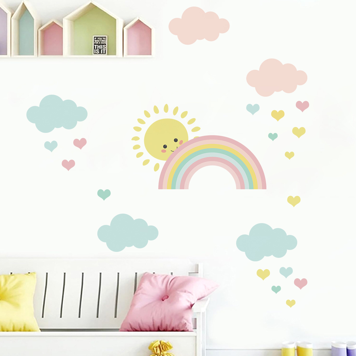 Autocollants muraux de dessin  - Baby Nursery Murals avis et prix