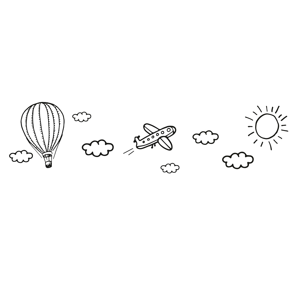 Doodle enfants autocollant Mur - Baby Nursery Murals avis et prix