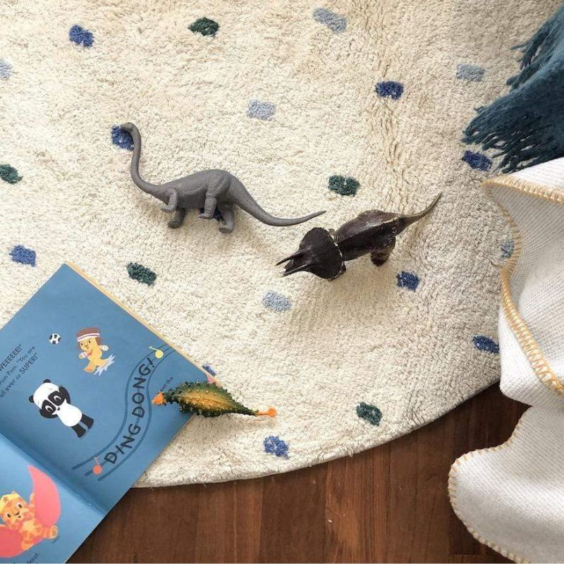Tapis moelleux à pois pour enf - Baby Nursery Mat avis et prix