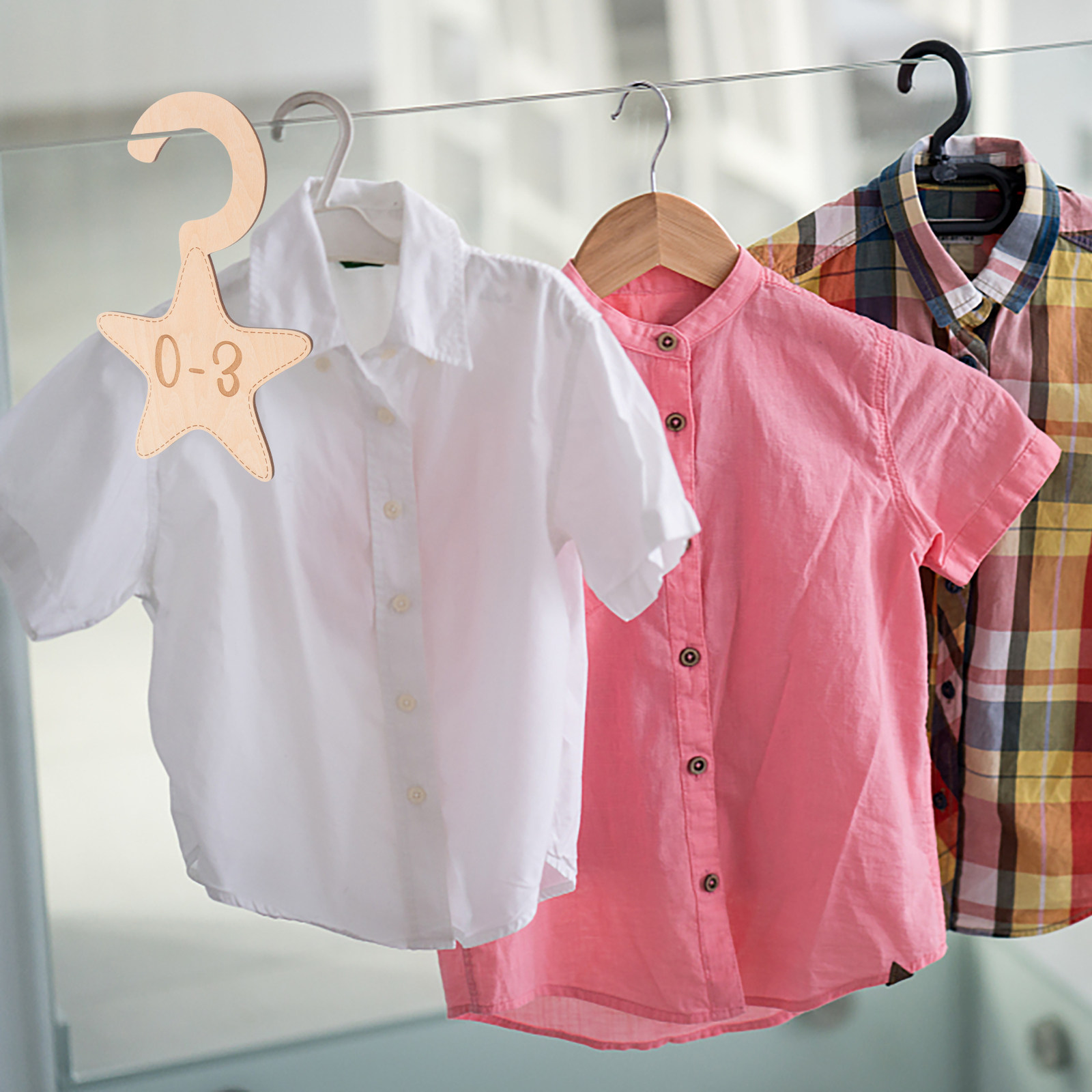 7 pièces de séparateurs de pla - Baby Nursery Wardrobe avis et prix