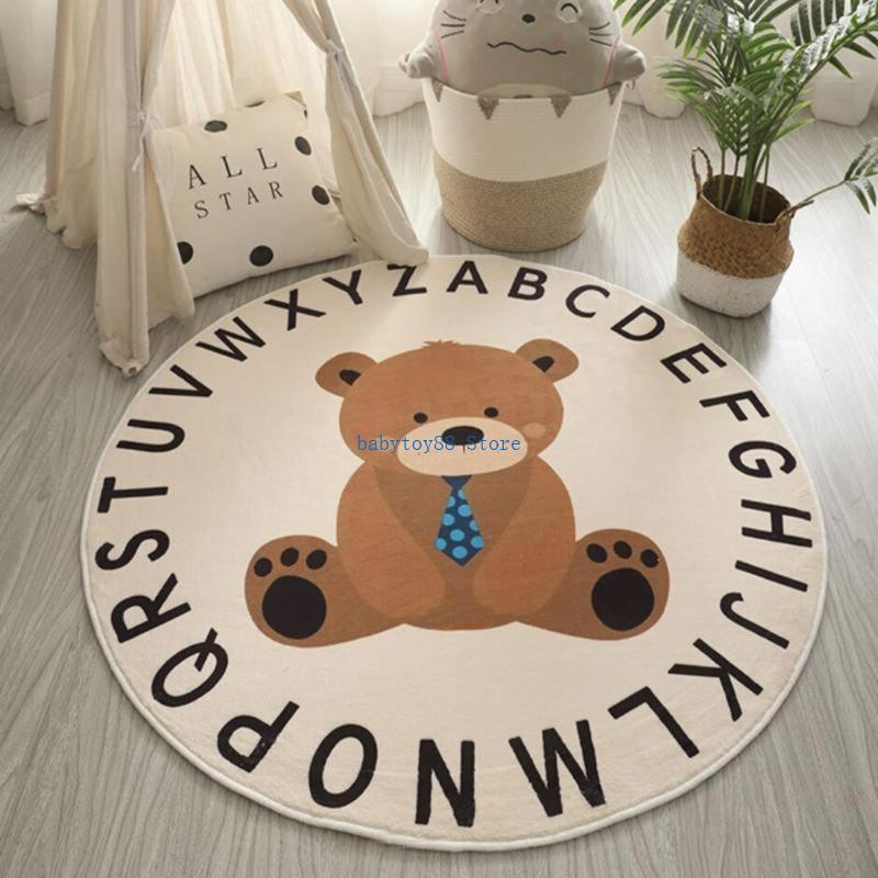 Y4UD – tapis jeu rond imprimé  - Baby Nursery Mat avis et prix