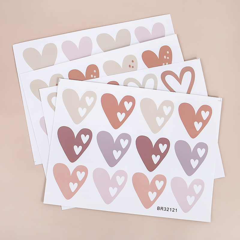 Autocollant mural Lovely Heart - Baby Nursery Murals avis et prix