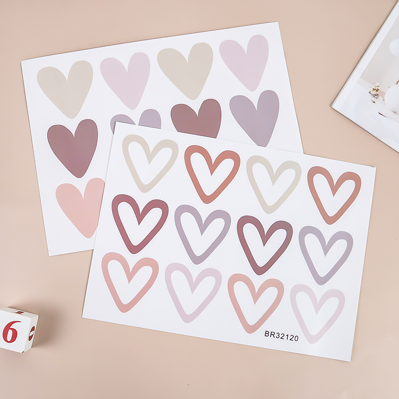 Autocollant mural Lovely Heart - Baby Nursery Murals avis et prix