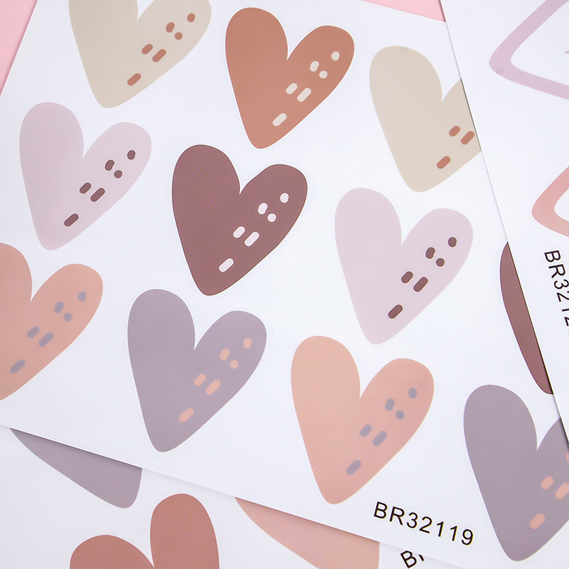 Autocollant mural Lovely Heart - Baby Nursery Murals avis et prix