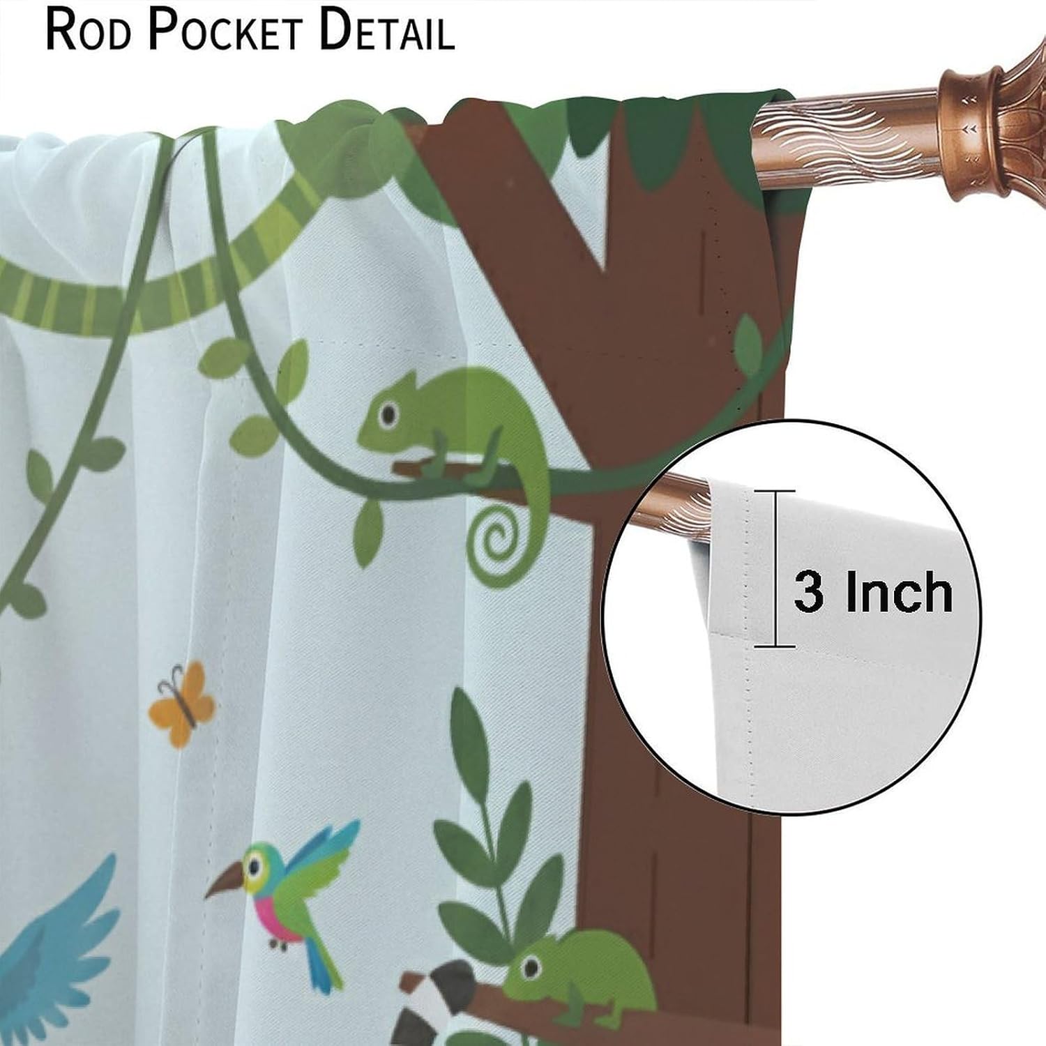 Rideaux transparents à motifs  - Baby Nursery Youtube avis et prix