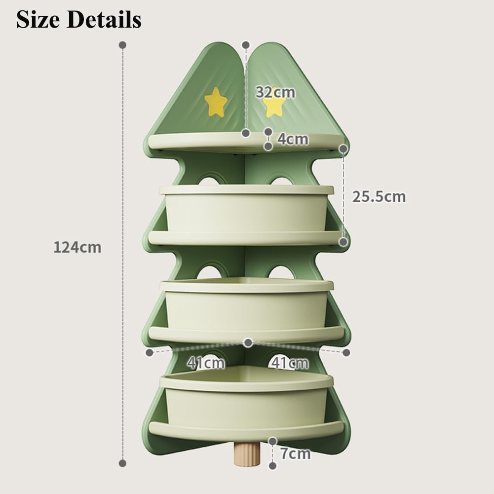 Étagère d'angle à 4 niveaux po - Baby Nursery Bookcase avis et prix