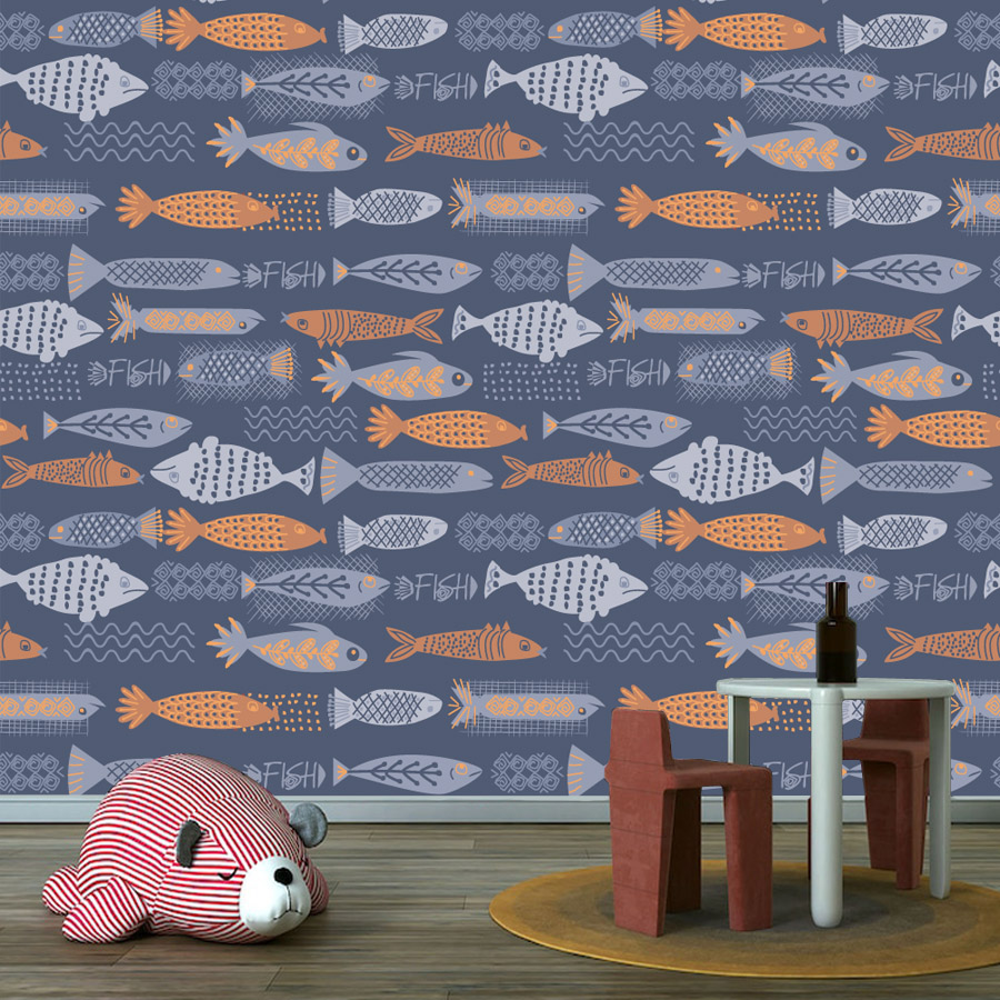 Papier peint autocollant imper - Baby Nursery Peel And Stick Wallpaper avis et prix
