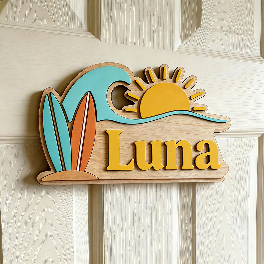 Plaque de porte personnalisée  - Baby Nursery Toy avis et prix