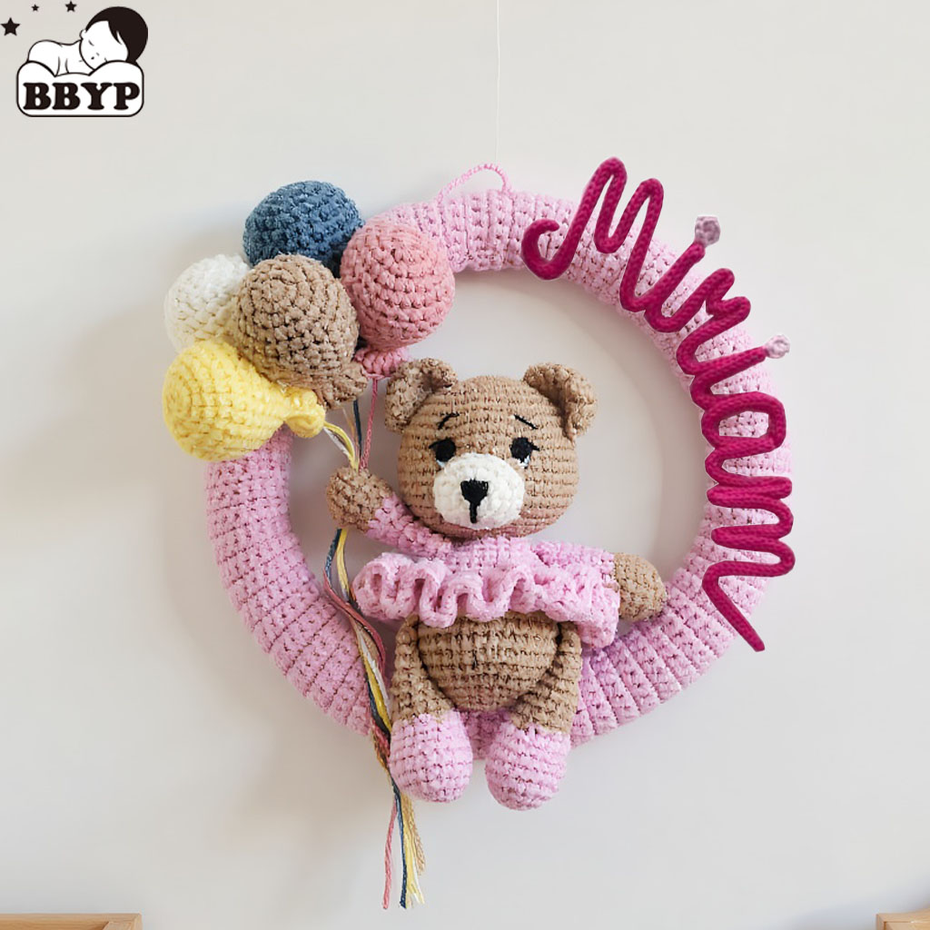 Couronne de nom en crochet per - Baby Nursery Toy avis et prix