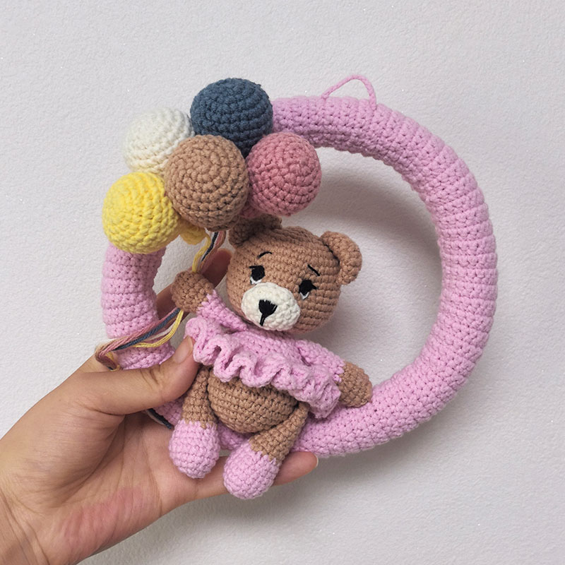Couronne de nom en crochet per - Baby Nursery Toy avis et prix